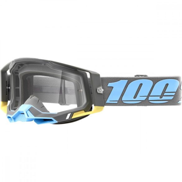 100% Racecraft 2 Trinidad  szemüveg víztiszta lencsével 