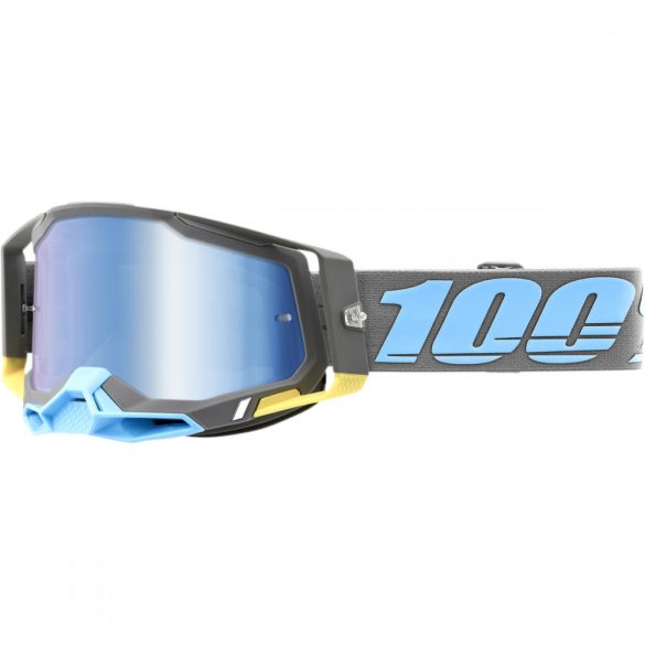 100% Racecraft 2 Trinidad  szemüveg kék tükrös lencsével 