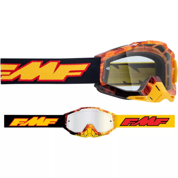 FMF VISION GOGGLE  POWERBOMB  VIZTISZTA LENCSÉVEL