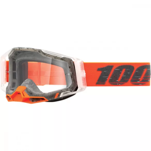 100% Racecraft 2 Schrute szemüveg víztiszta lencsével 