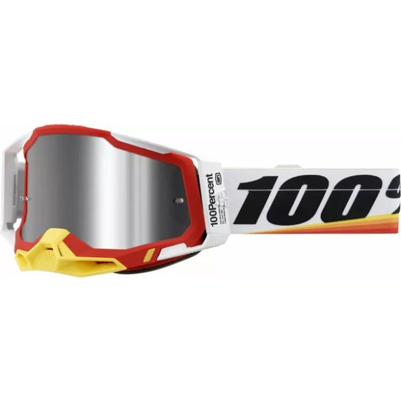 100% Racecraft2 Arscham szemüveg ezüst tükrős lencsével