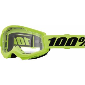 100% Strata 2 fluo sárga gyerek szemüveg víztiszta lencsével 