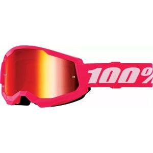 100% Strata 2 pink gyerek szemüveg piros tükrös lencsével 