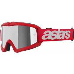   ALPINESTARS GYEREK SZEMÜVEG VISION BLAZE EZÜST TÜKRŐS LENCSÉVEL