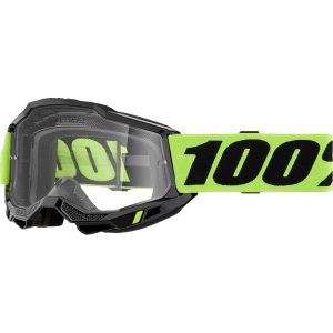100% Accuri 2 Black-fluo szemüveg víztiszta lencsével 
