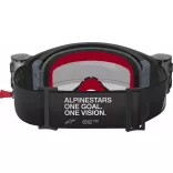 ALPINESTARS SUPERTECH CORP SZEMÜVEG ROLL-OFF FEKETE-SZÜRKE, VIZTISZTA LENCSÉVEL