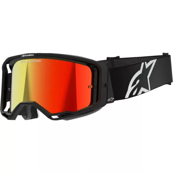 Alpinestars Vision 8 Corp Szemüveg (Fekete)vörös lencsével