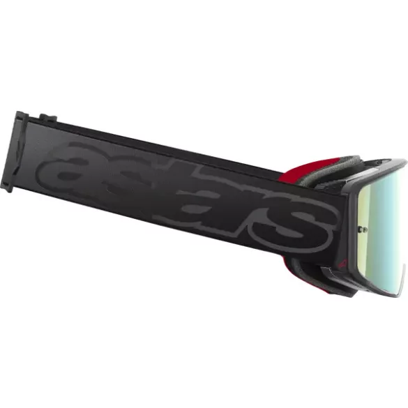 Alpinestars Supertech Vision Vista Goggle FEKETE (Arany tükrös) lencsével