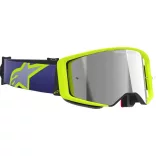 Alpinestars Supertech Vision Corp – Sárga szemüveg Ezüst tükrös lencsével