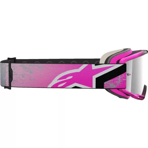 Alpinestars Vision 5 Lahnd pink szemüveg Ezüst tükrös lencsével