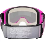 Alpinestars Vision 5 Lahnd pink szemüveg Ezüst tükrös lencsével