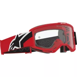   Alpinestars Vision OTG Goggle piros szemüveg víztiszta lencsével