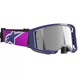   Alpinestars Vision 8 Corp Lila/Szürke szemüveg Ezüst tükrös lencsével