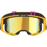 Alpinestars Vision 8 Corp narancs szemüveg Arany tükrös lencsével