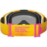 Alpinestars Vision 8 Corp narancs szemüveg Arany tükrös lencsével