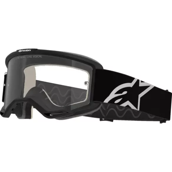 Alpinestars Vision 5 Corp fekete szemüveg víztiszta (Clear) lencsével