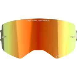   Alpinestars Supertech Goggle – ABS Vision piros tükrös lencse