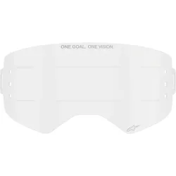   Alpinestars Supertech Wide Vision Roll-Off Goggle Lens tartalék lencse