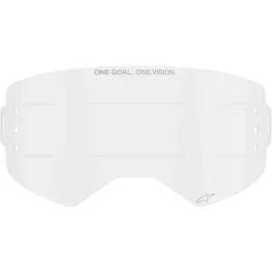 Alpinestars Supertech Wide Vision Roll-Off Goggle Lens tartalék lencse