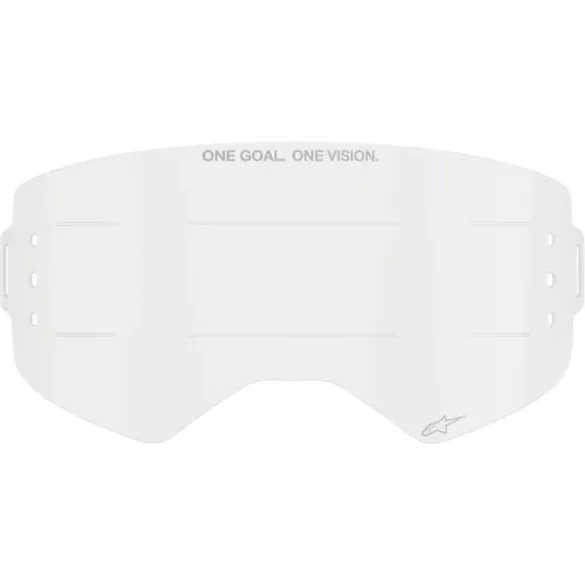 Alpinestars Supertech Wide Vision Roll-Off Goggle Lens tartalék lencse