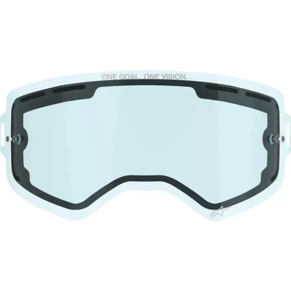 Alpinestars Supertech Dual Pane Dual Pane (duplafalú) lencse kék