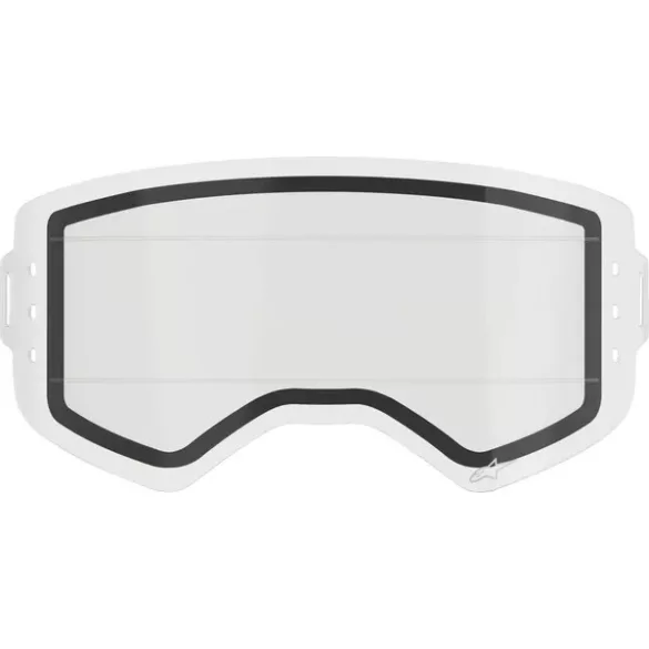 Alpinestars Supertech Wide Vision Roll-Off Dual Pane lencse