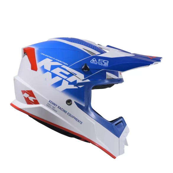 KENNY RACING GYEREK BUKÓSISAK KÉK-FEHÉR