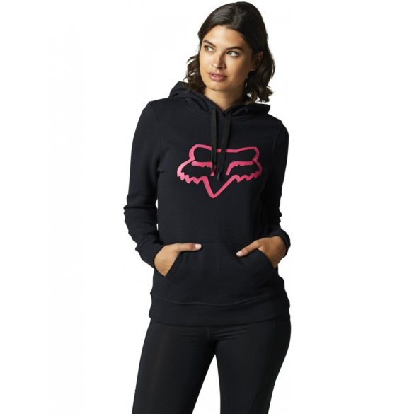 Fox Girl  Boundary Hoody, fekete-pink