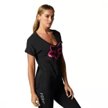 Fox Girl  Boundary top , fekete-pink