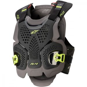 Alpinestars  A-4  Max 2022 páncél,fekete-fluo sárga