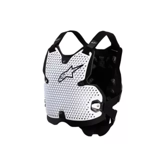 Alpinestars Bio Action V2 Mellvédő Fehér/Fekete