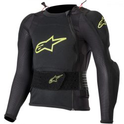 Alpinestars Bionic Plus gyerek protektoring, Fekete S/M