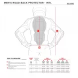 Alpinestars nucleon kr-1cell hátvédő fekete.piros