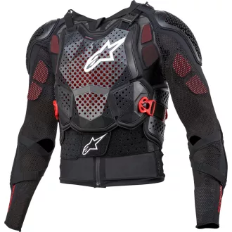 Alpinestars bionic tech V3 protektoring fekete/piros