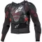 Alpinestars bionic tech V3 protektoring fekete/piros
