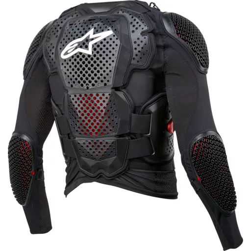 Alpinestars bionic tech V3 protektoring fekete/piros