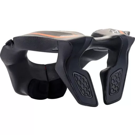 Alpinestars gyerek nyakvédő - fekete/narancs