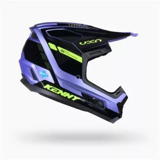   Kenny Performance Graphic Sky cross/enduro bukósisak – Kék/fluo sárga – M