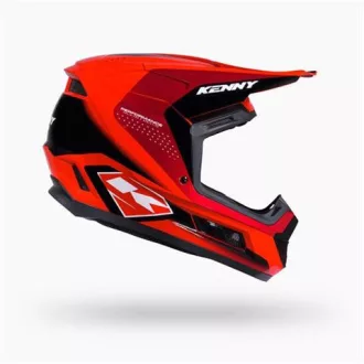   Kenny Performance Graphic Racing Red cross/enduro bukósisak – Piros – L