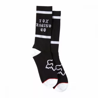Fox top coat crew zokni ,fekete