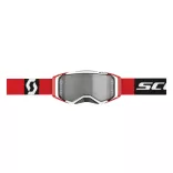 SCOTT Prospect red-black cross szemüveg - silver chrome tükrös lencsével