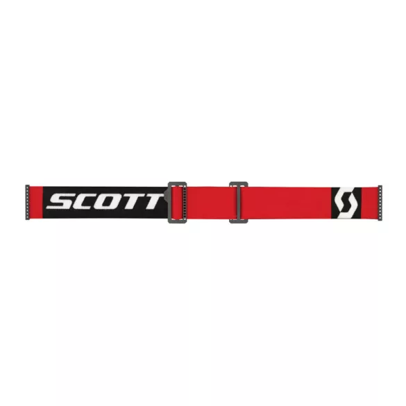 SCOTT Prospect red-black cross szemüveg - silver chrome tükrös lencsével