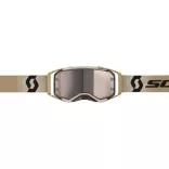 Scott  Prospec beige-brown cross szemüveg - silver chrome tükrös lencsével 