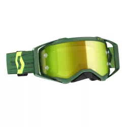   Scott  Prospec green-yellow cross szemüveg - yellow chrome tükrös lencsével