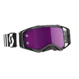 Scott  Prospec black-white cross szemüveg - purple chrome tükrös lencsével 