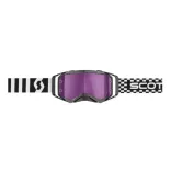 Scott  Prospec black-white cross szemüveg - purple chrome tükrös lencsével 
