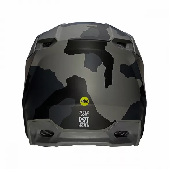 FOX V1 TREV ECE bukósisak, BLACK-CAMO 2XL