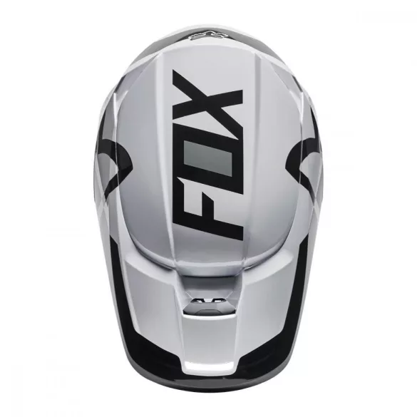 Fox V1 LUX MIPS MVRS ECE  bukósisak, fekete-fehér 2XL=63-64 cm