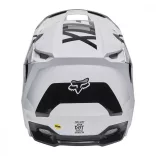 Fox V1 LUX MIPS MVRS ECE  bukósisak, fekete-fehér 2XL=63-64 cm