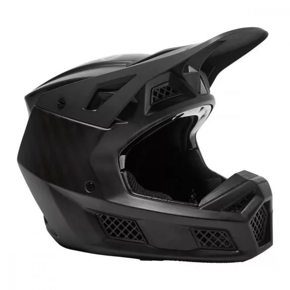 Fox V3  RS BLACK CARBON MIPS MVRS EC  bukósisak, CARBON-BLACK  S